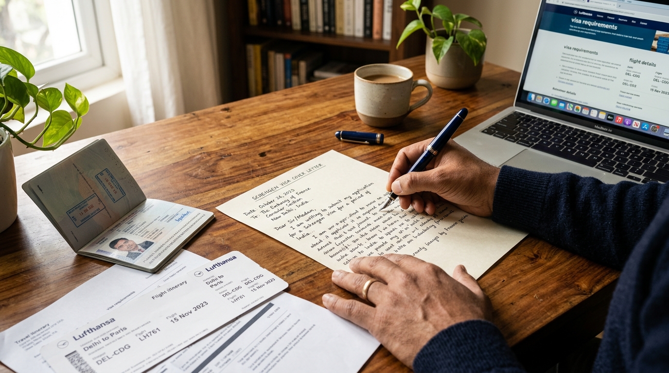 The Schengen Visa Cover Letter Guide: Checklist & Consular Format